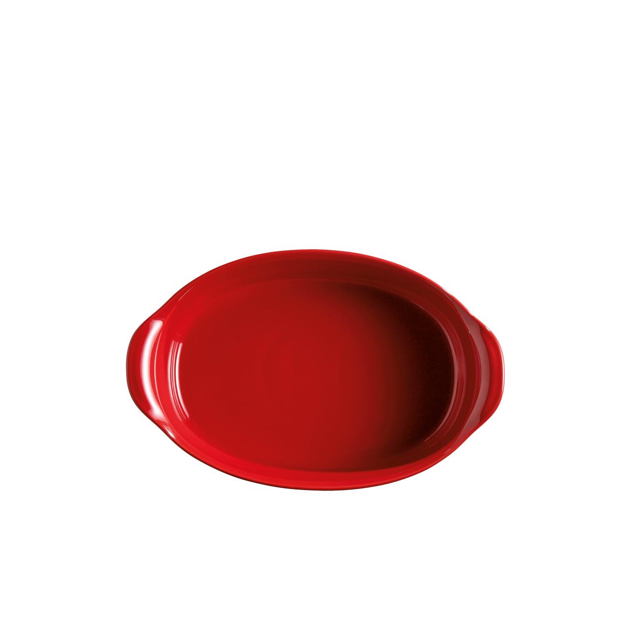 Fuente Horno Ovalada 27X17,5Cm Rojo Emile Henry3#Rojo