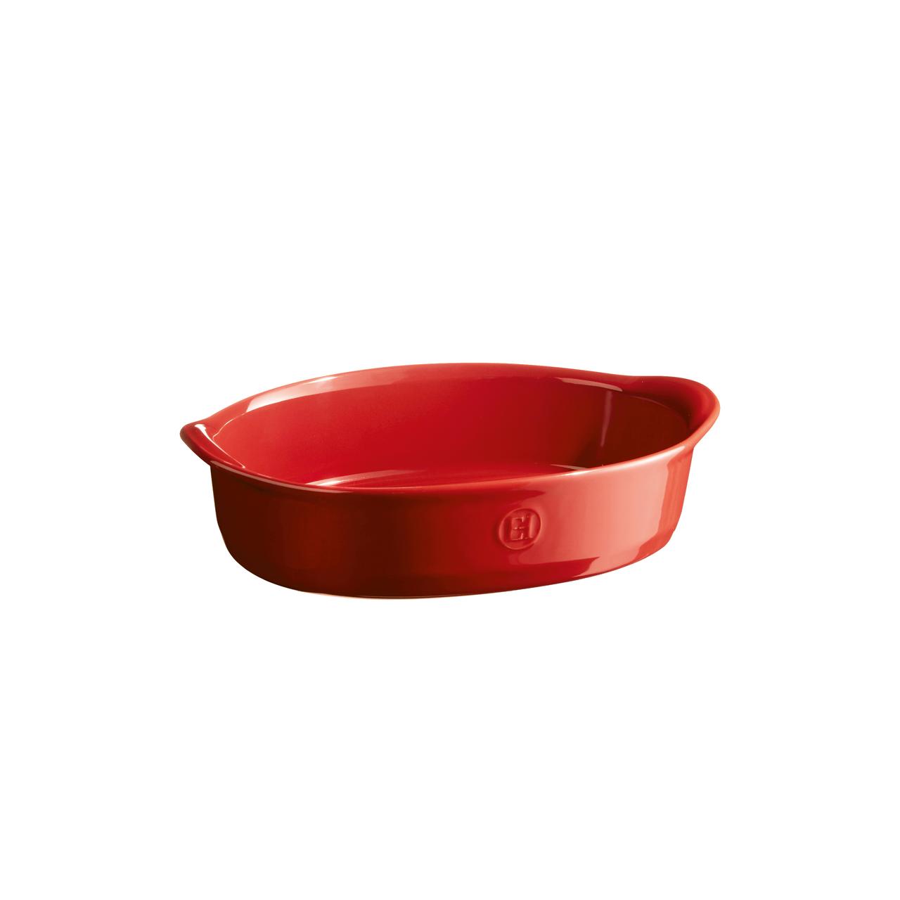 Fuente Horno Ovalada 27X17,5Cm Rojo Emile Henry1#Rojo