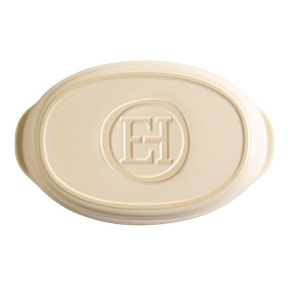 Fuente Horno Ovalada 35X22,Cm Crudo Emile Henry2#Beige