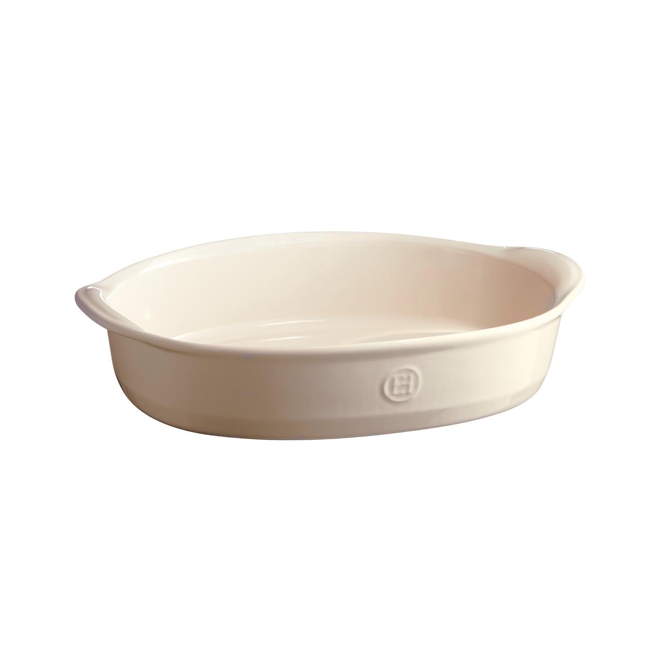 Fuente Horno Ovalada 35X22,Cm Crudo Emile Henry1#Beige