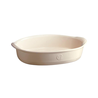 Fuente Horno Ovalada 35X22,Cm Crudo Emile Henry1#Beige