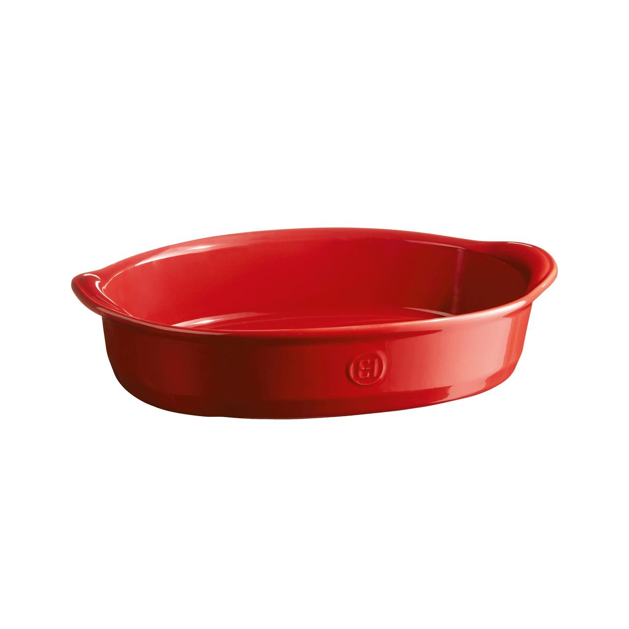 Fuente Horno Ovalada 35X22,Cm Rojo Emile Henry1#Rojo
