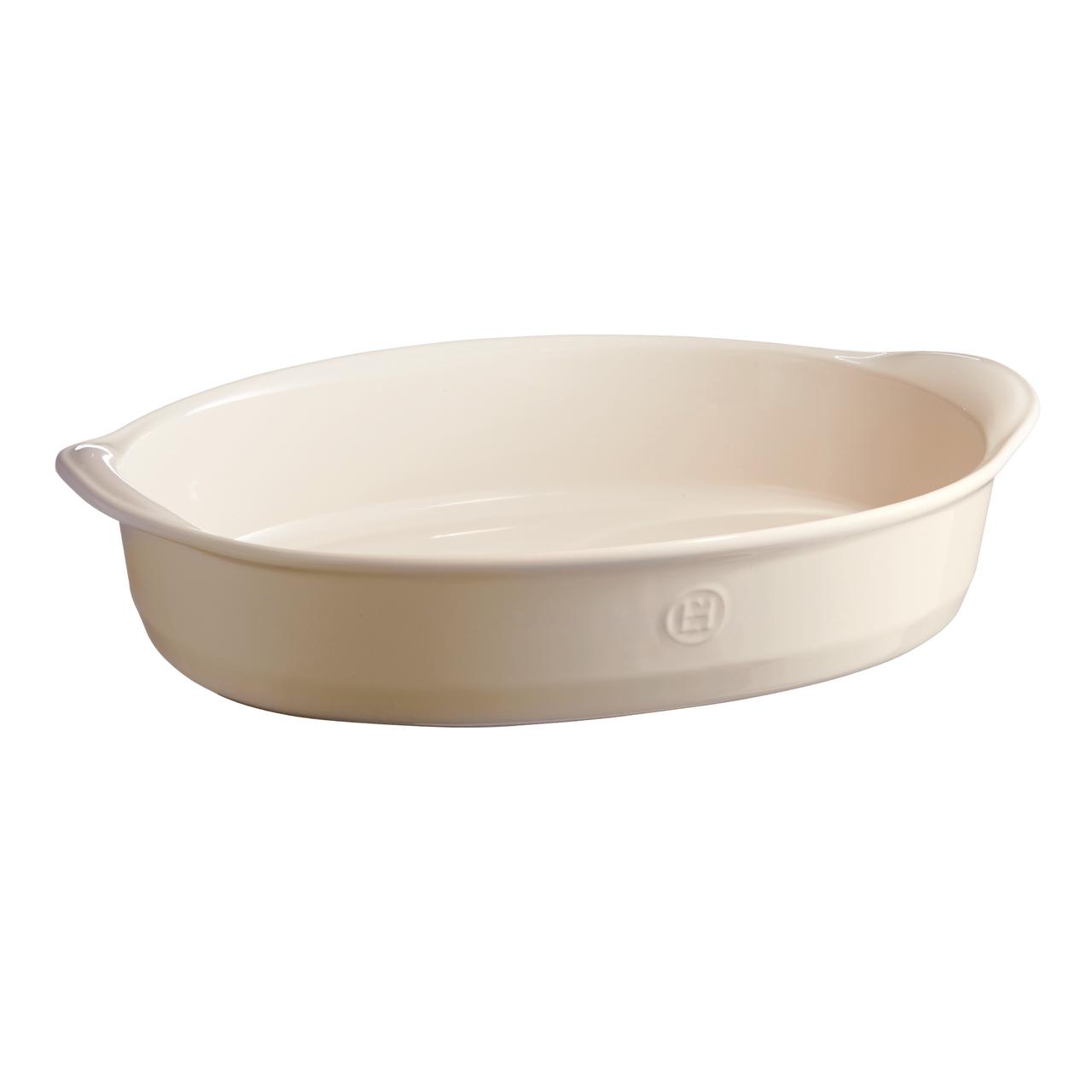 Fuente Horno Ovalada 41X26Cm Crudo Emile Henry2#Beige