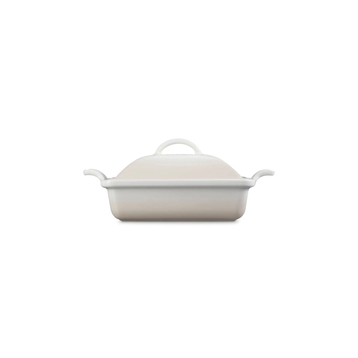 Fuente para Horno Cuadrada con Tapa Heritage 1.9 L Meringue-Fuentes