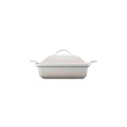 Fuente para Horno Cuadrada con Tapa Heritage 1.9 L Meringue-Fuentes