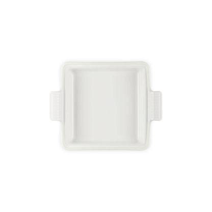 Fuente para Horno Cuadrada con Tapa Heritage 1.9 L Meringue-Fuentes