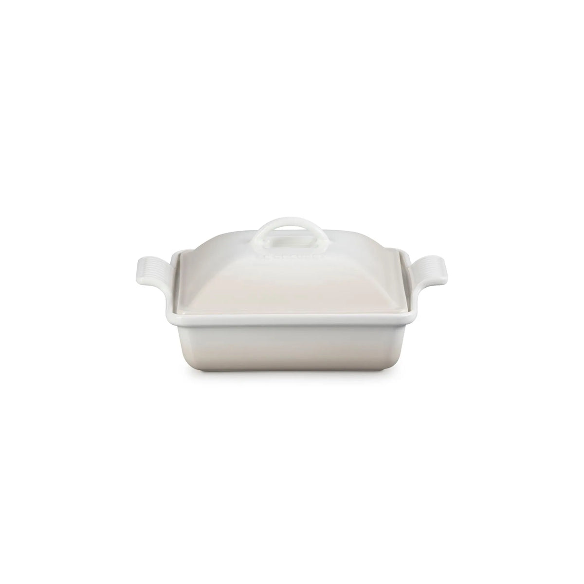 Fuente para Horno Cuadrada con Tapa Heritage 1.9 L Meringue-Fuentes