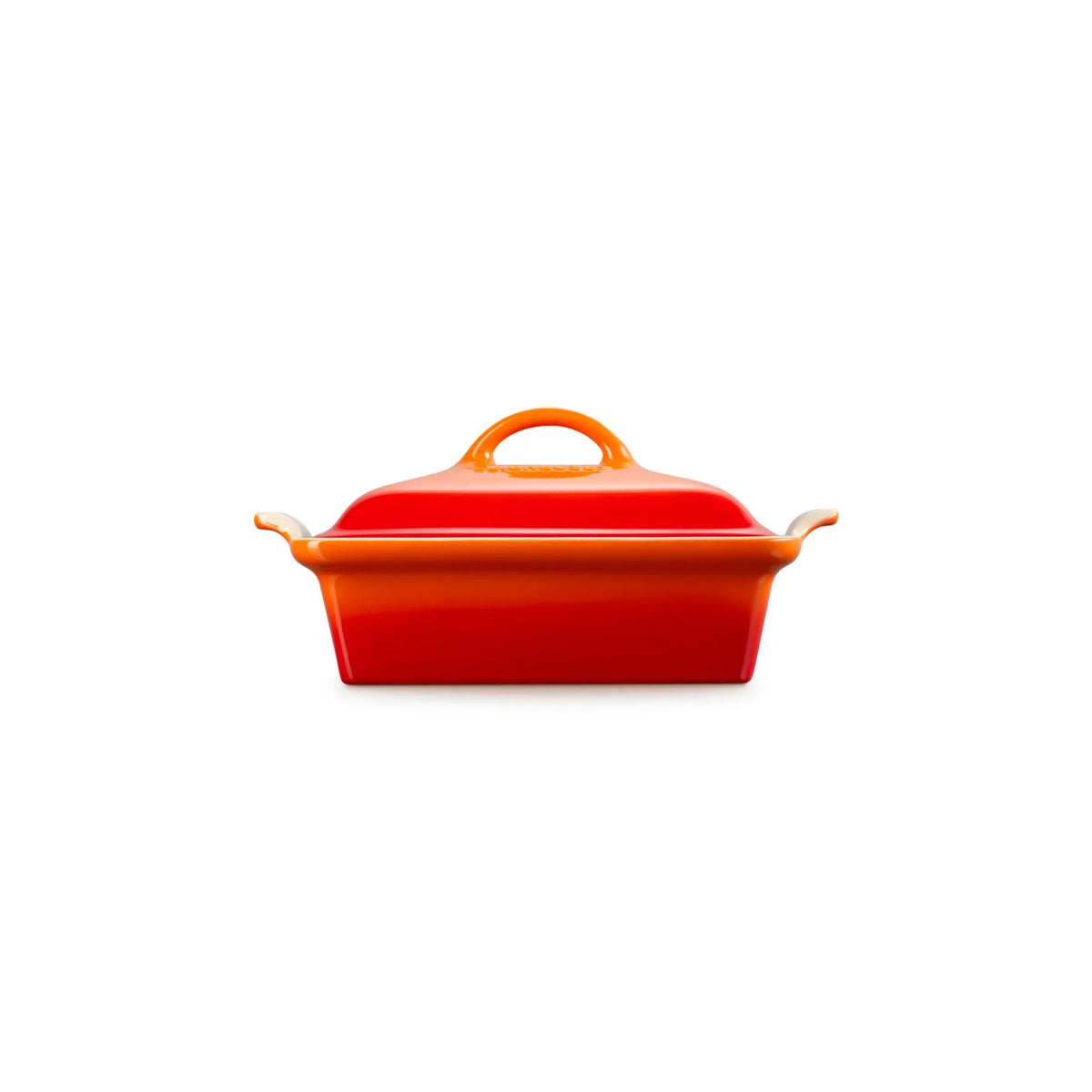 Fuente para Horno Cuadrada con Tapa Heritage 1.9 L Volcánico-Fuentes