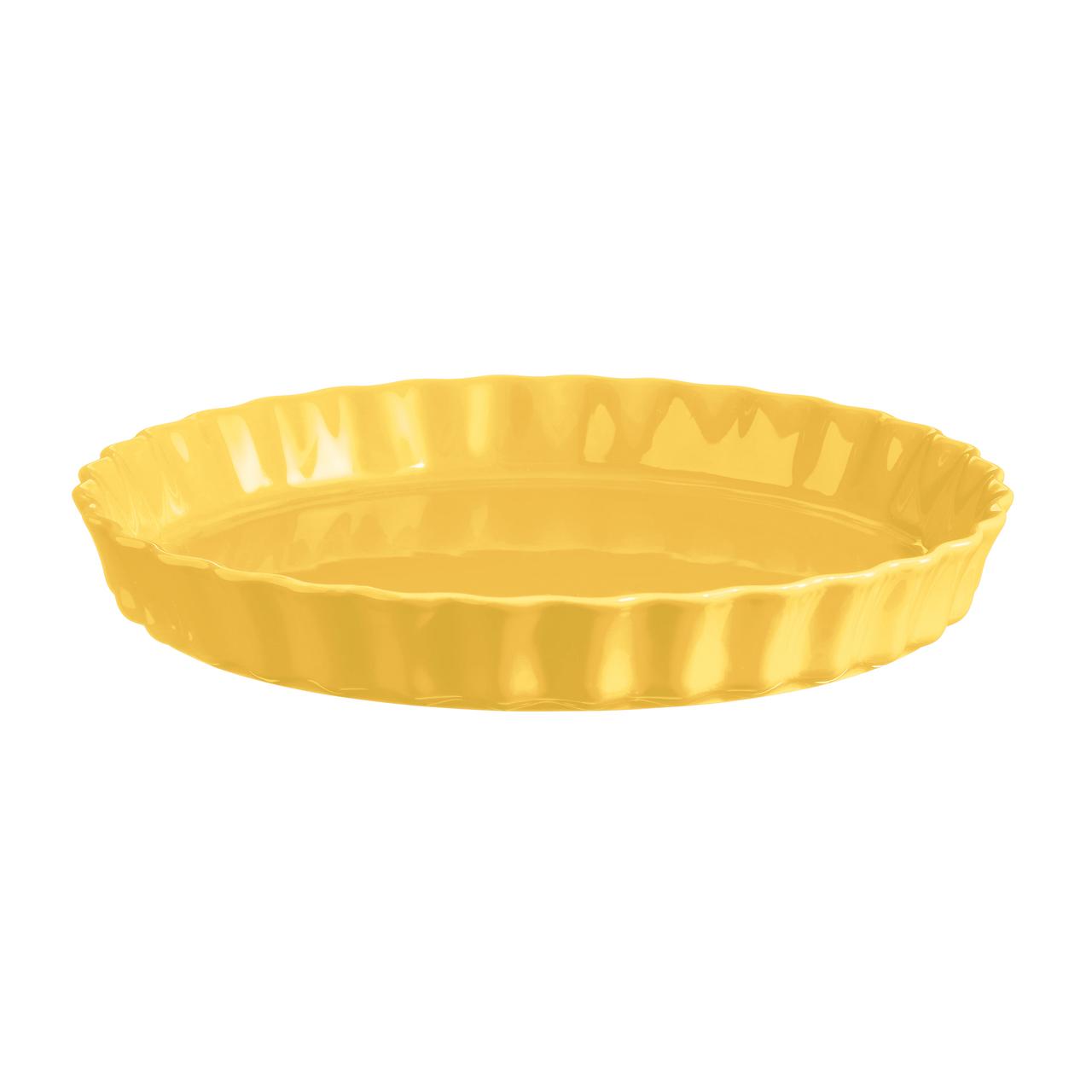 Fuente Tarta 31 Cm Amarillo Emile Henry1#Amarillo
