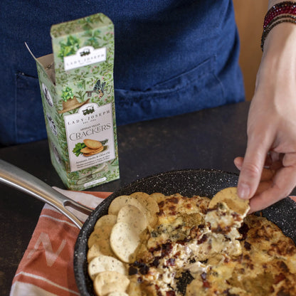 Galletas Crackers Hierbas Aromáticas y Aceite de Oliva 100 Grs Lady Joseph