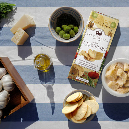 Galletas Crackers Queso Parmesano y Aceite de Oliva 100 Grs Lady Joseph