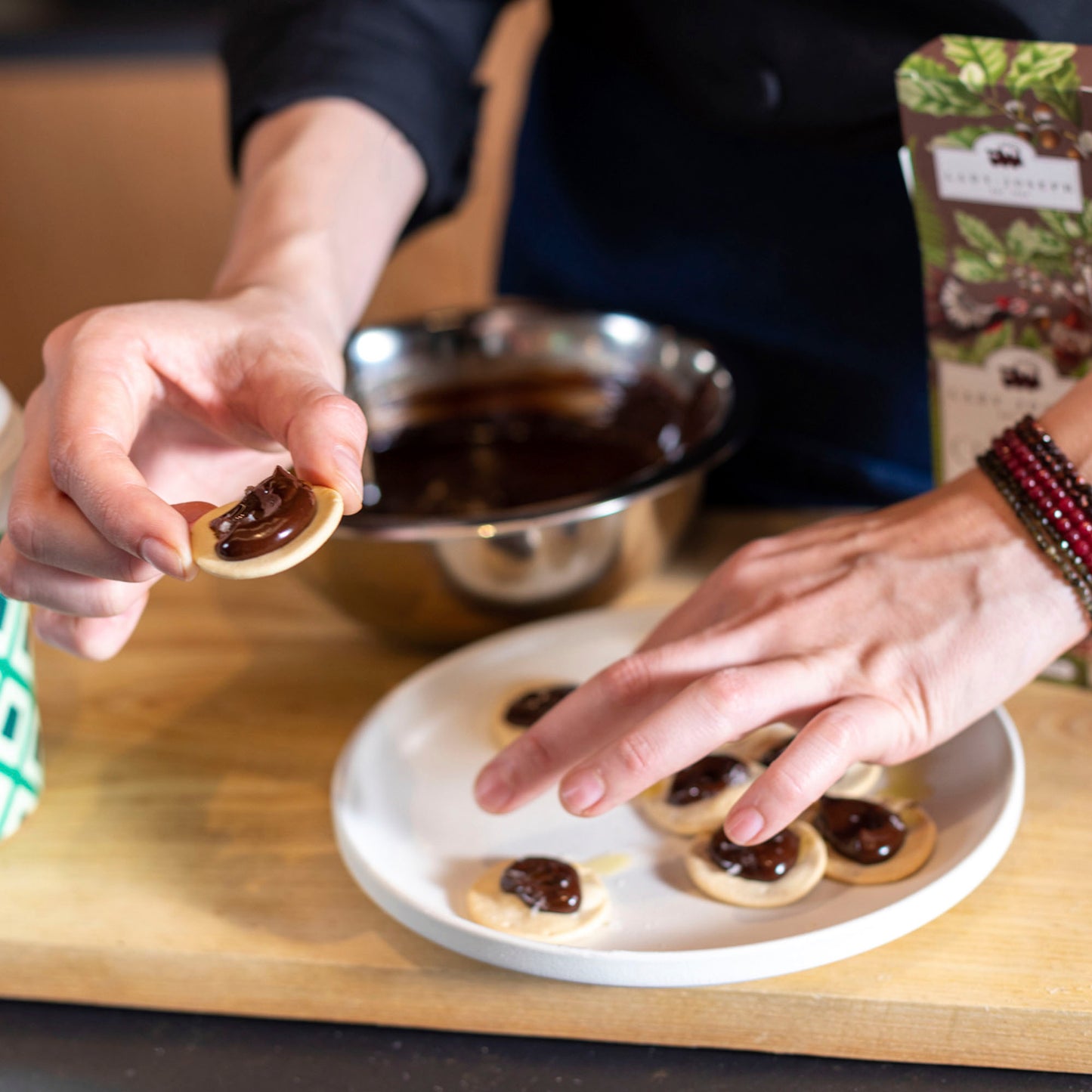 Galletas Crackers Trufa Negra y Aceite de Oliva 100 Grs Lady Joseph