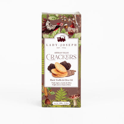 Galletas Crackers Trufa Negra y Aceite de Oliva 100 Grs Lady Joseph