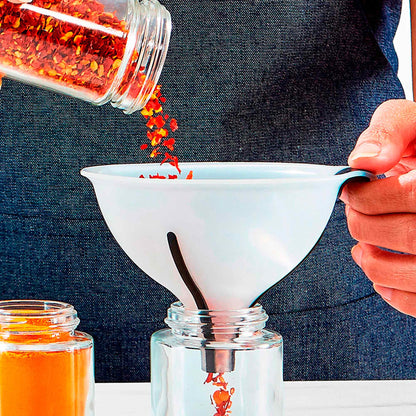 Set Embudos 3 Piezas5#Blanco