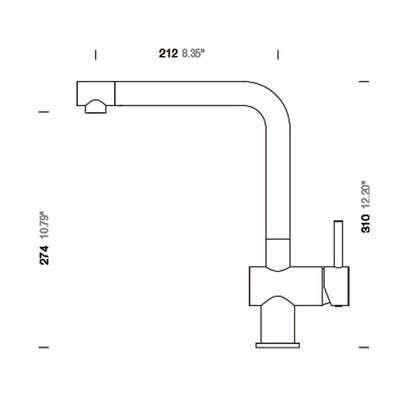 Griferia Epos Onyx Schock3#Negro