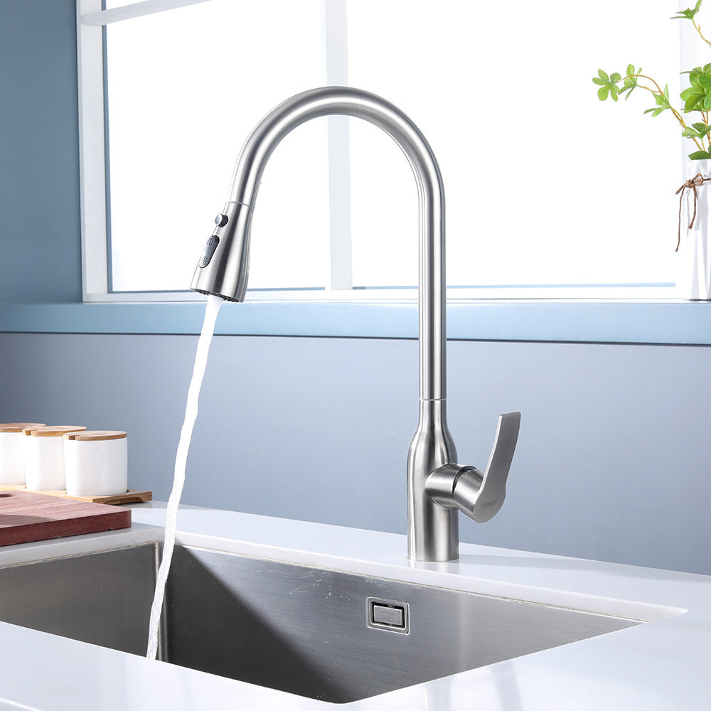 Grifería Steel Extensible FDV-Kitchen Center