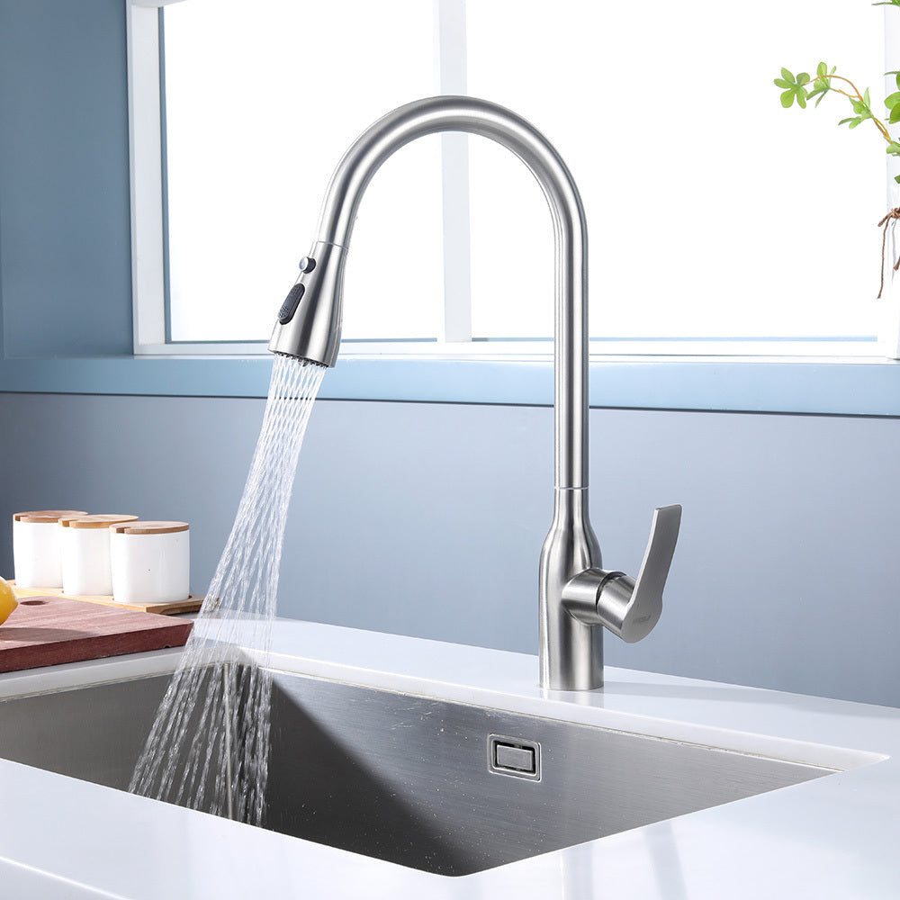 Grifería Steel Extensible FDV-Kitchen Center