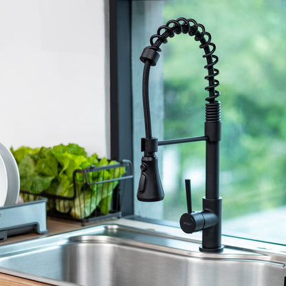 Grifería Top Pro Black Extensible 3 Funciones FDV-Kitchen Center