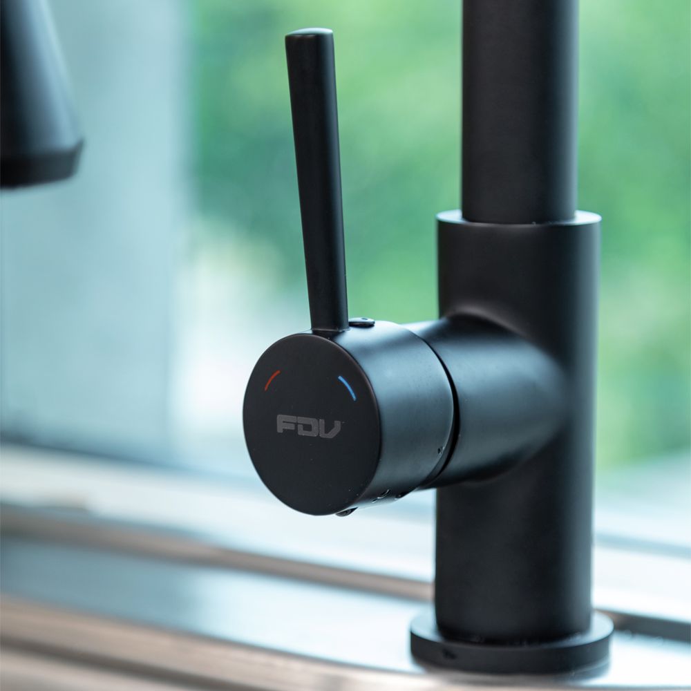 Grifería Top Pro Black Extensible 3 Funciones FDV-Kitchen Center