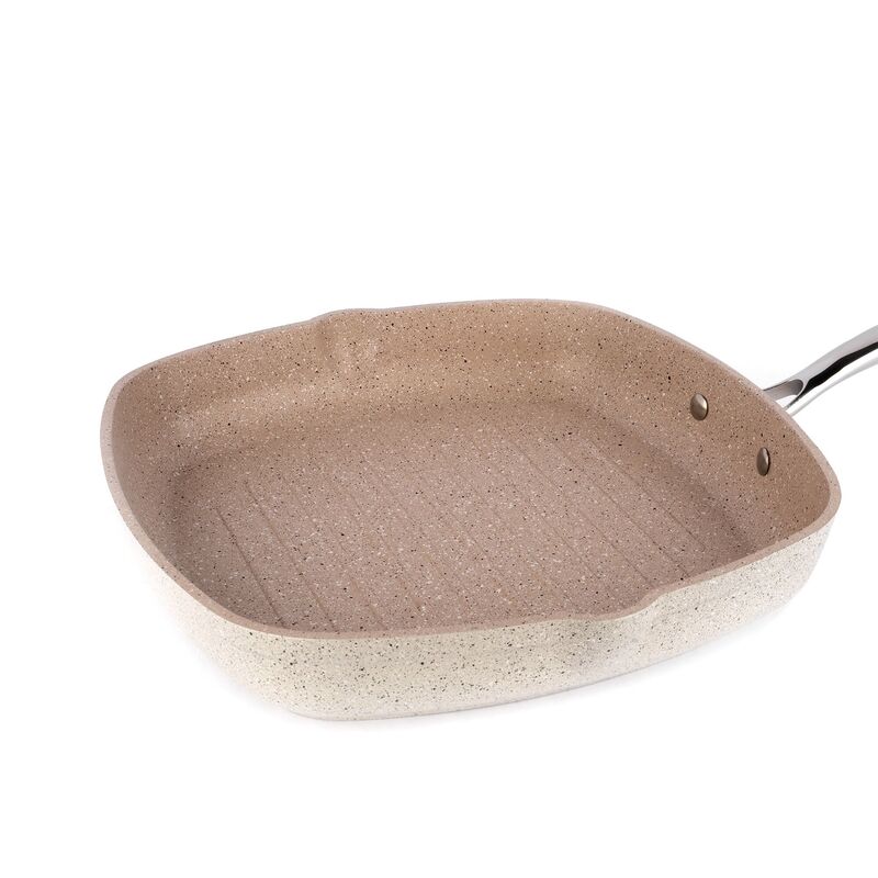 Grill Cuadrado Granita 28 cms Korkmaz