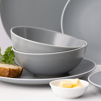 Juego Loza Classic Collection 12 Pzs Mason Cash5#Gris