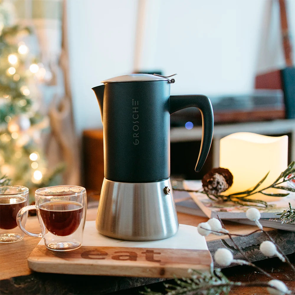 Cafetera Milano Steel 10 Tazas Grosche