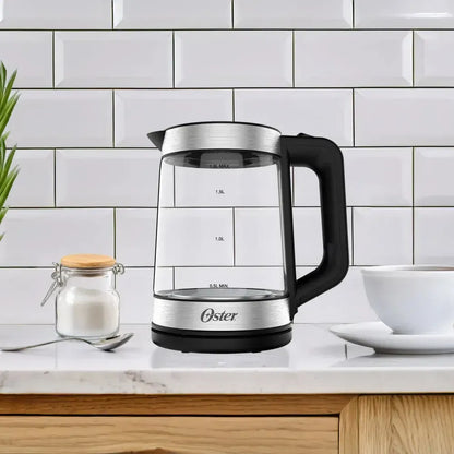 Hervidor 2 En 1 Con Infusor De Té 1.8 Lt Bvstkt5803b052 Oster2#Gris