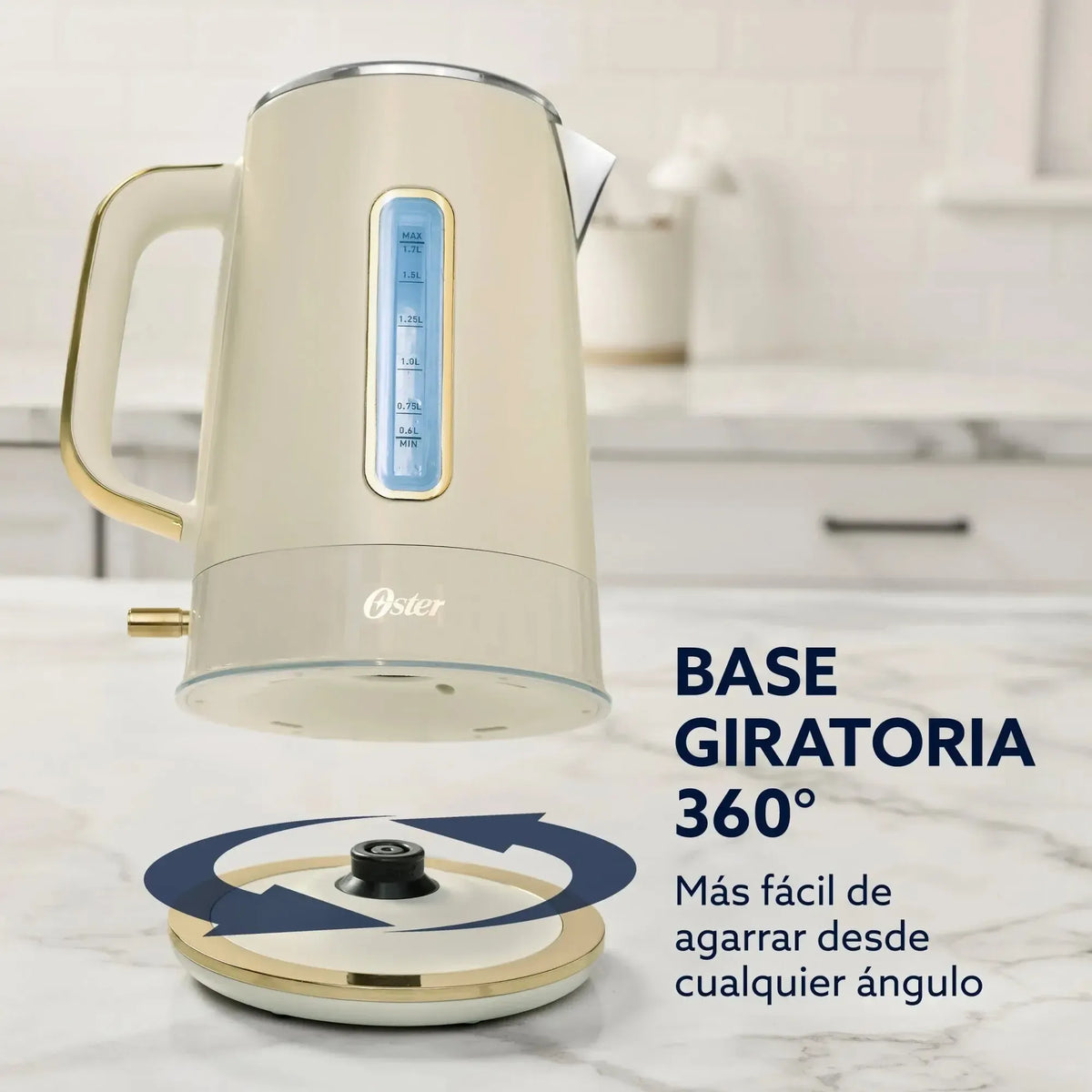 Hervidor de Agua 1.7 Lt 2000 W BVSTKT8107OM-052 Oster-Hervidores