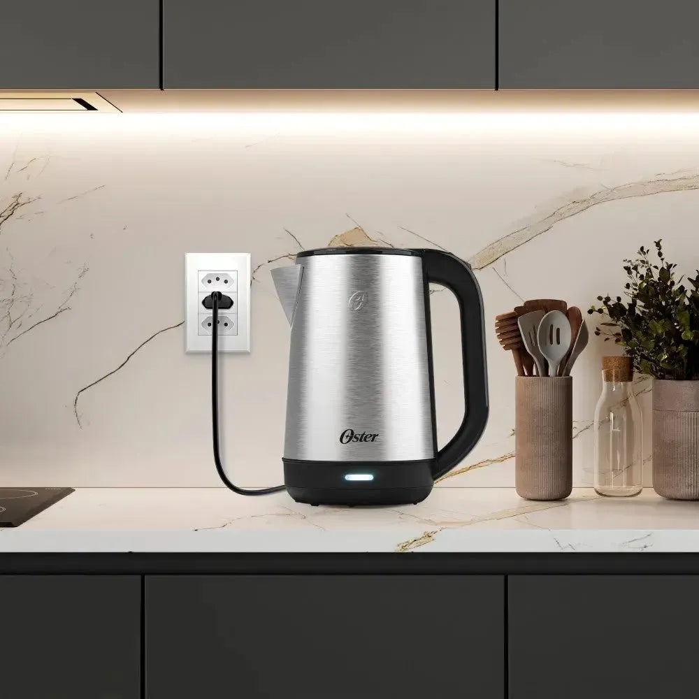 Hervidor Eléctrico Acero Inoxidable 2 Lt Bvstkt674 Oster4#Gris