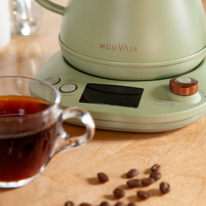 Hervidor Eléctrico con Control de Temperatura Inteligente Mouvair Swan6#Verde