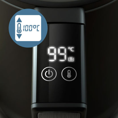 Hervidor Eléctrico HD9396/90 1.7L Serie 7000 Philips7#Gris Oscuro