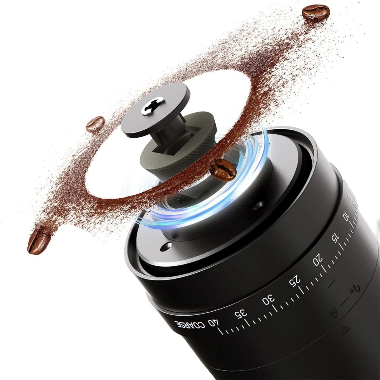 Hervidor Inteligente Swan + Molinillo De Café Mouvair6#Blanco
