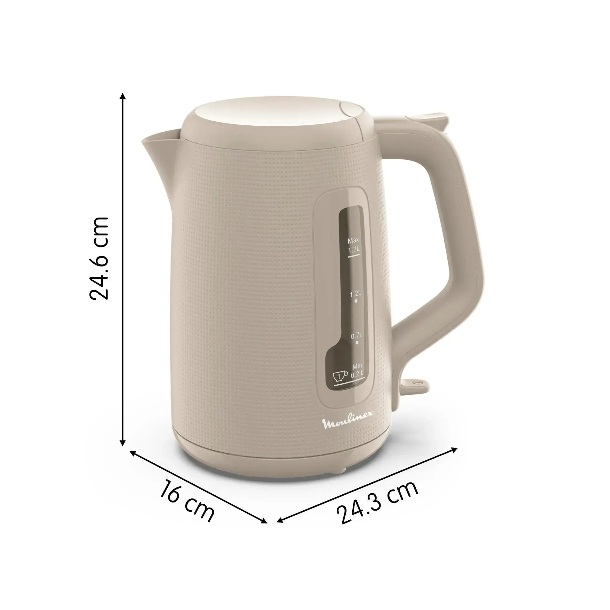 Hervidor Morning 1,7L Gris Moulinex5#Beige