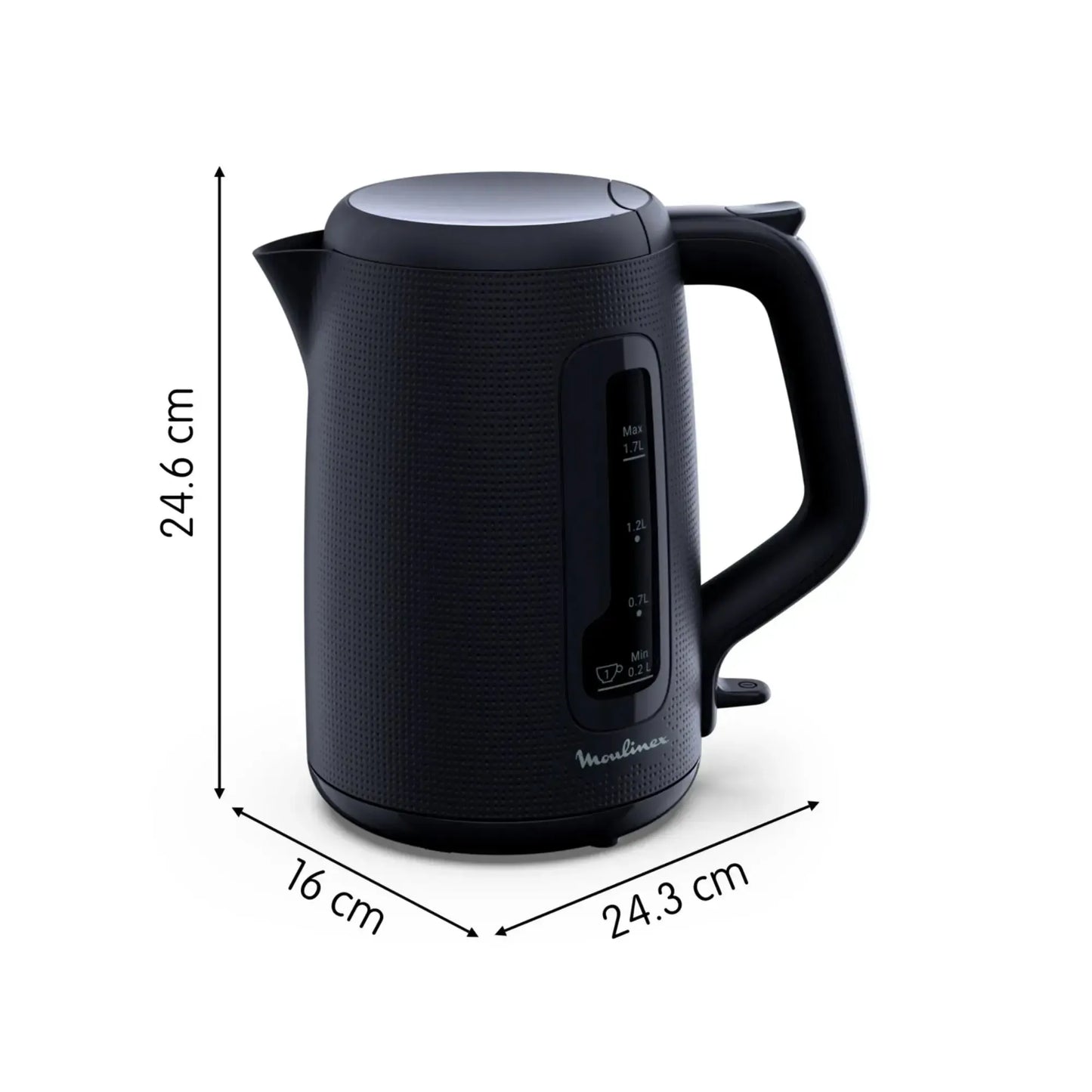 Hervidor Morning 1,7L Negro Moulinex6#Negro
