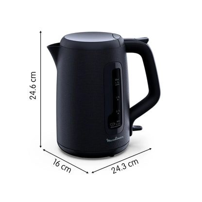 Hervidor Morning 1,7L Negro Moulinex6#Negro