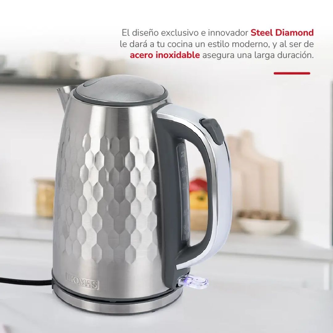Hervidor Steel Diamond TH-5415i Thomas6#Metal