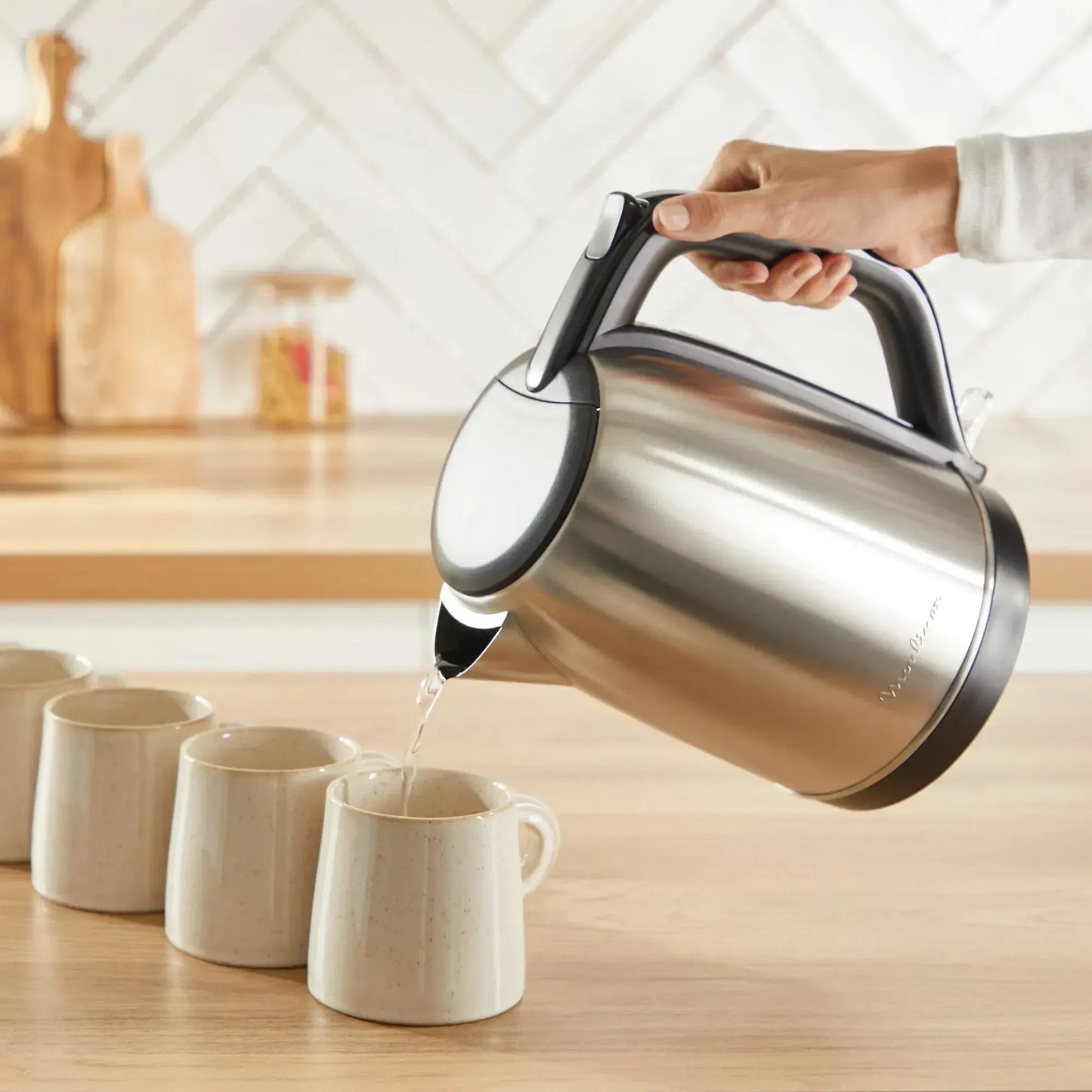 Hervidor Subito 1,7L Gris Acero Inoxidable Moulinex1#Gris