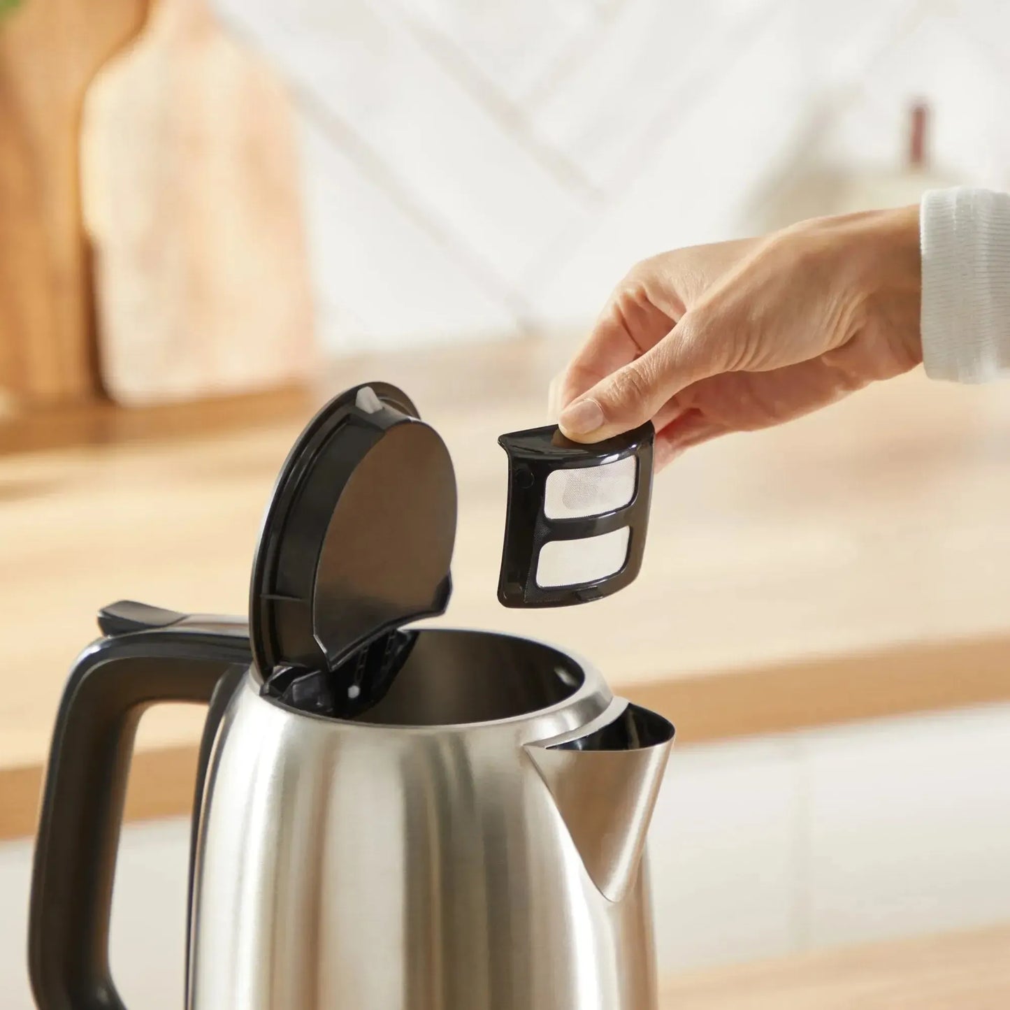 Hervidor Subito 1,7L Gris Acero Inoxidable Moulinex4#Gris