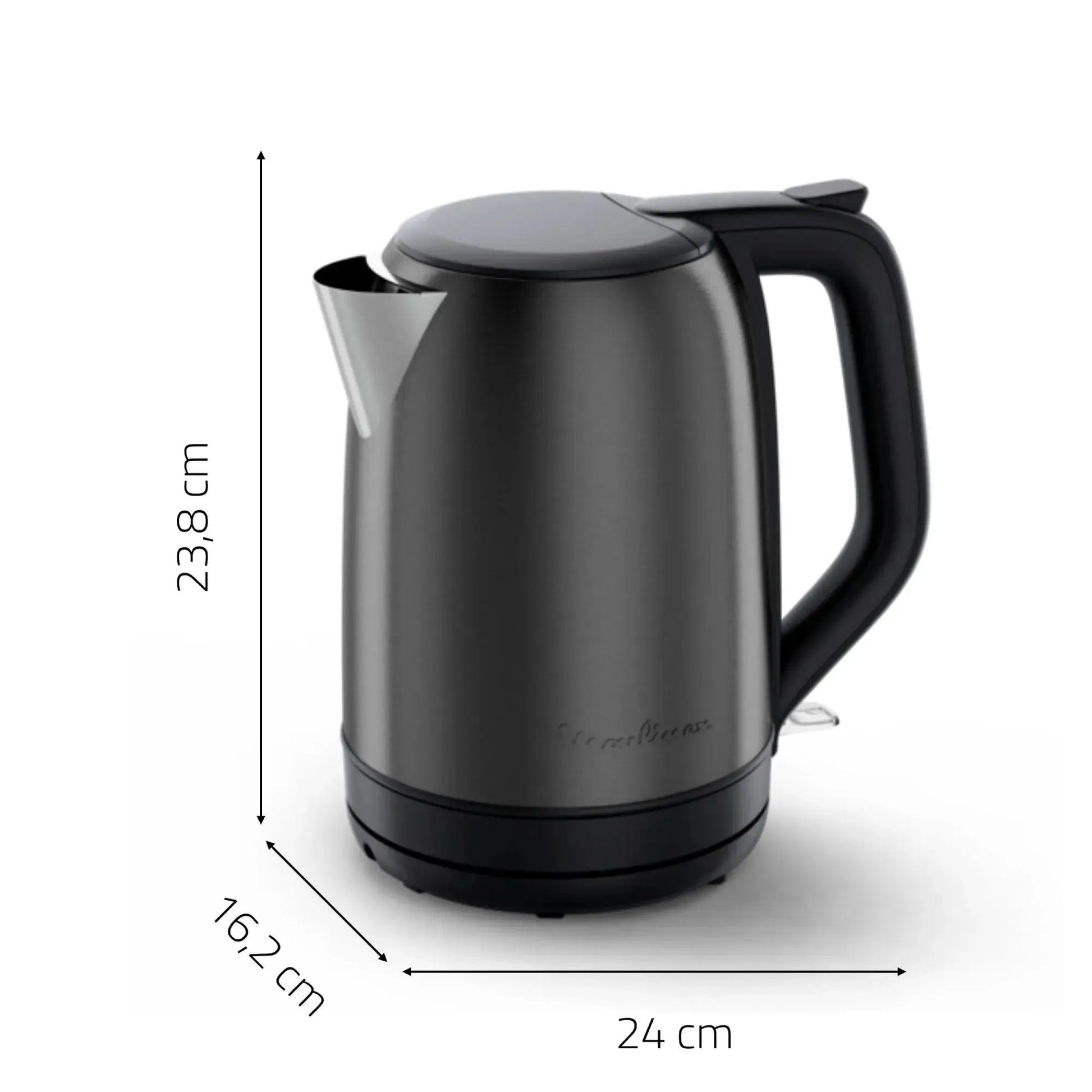 Hervidor Subito 1,7L Negro Acero Inoxidable Moulinex6#negro