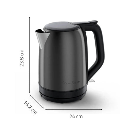 Hervidor Subito 1,7L Negro Acero Inoxidable Moulinex6#negro