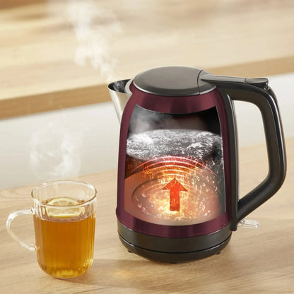 Hervidor Subito 1,7L Rojo Acero Inoxidable Moulinex2#Rojo