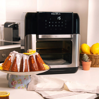 Freidora de Aire 10 Lts Mouvair Crisp2#Gris