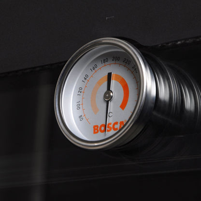 Horno A Leña Doble Cámara 57 Lts Bosca10#Negro