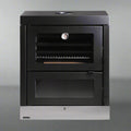 Horno A Leña Doble Cámara 57 Lts Bosca2#Negro