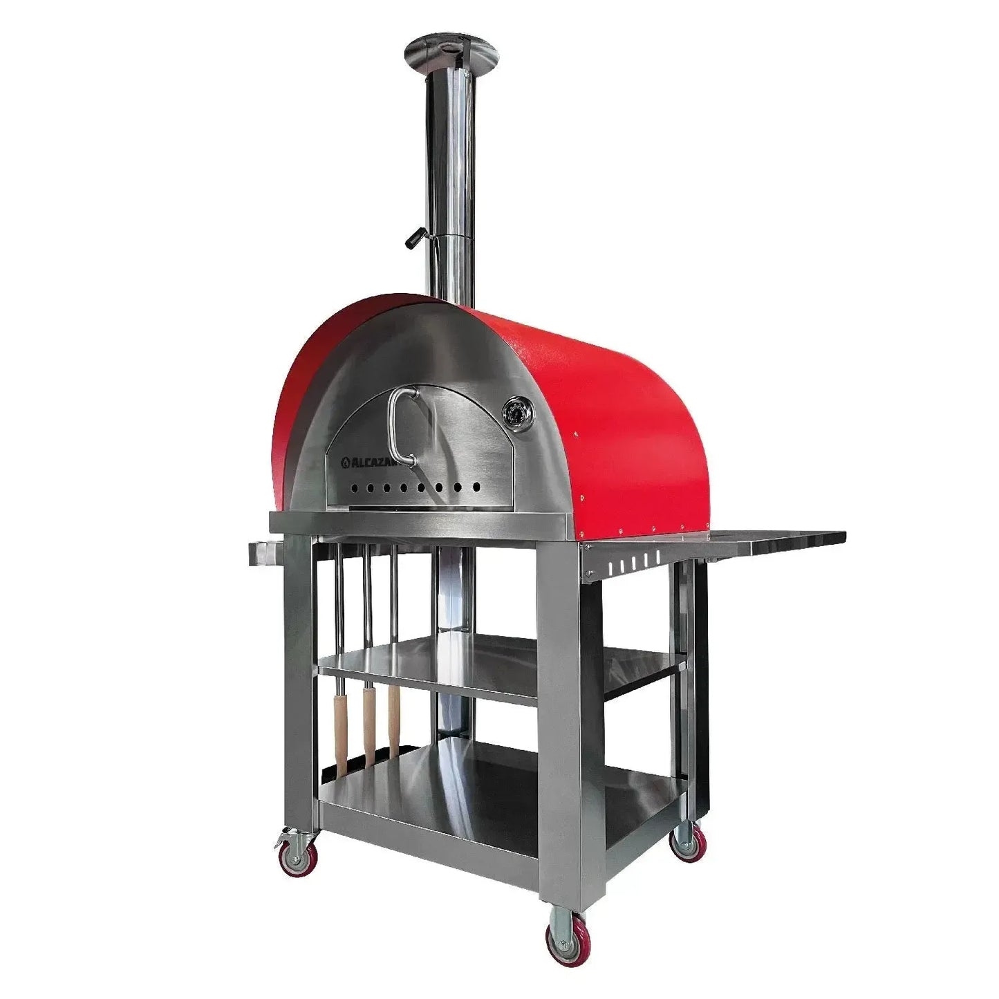 Horno a Leña Nápoles Alcazar6#Rojo