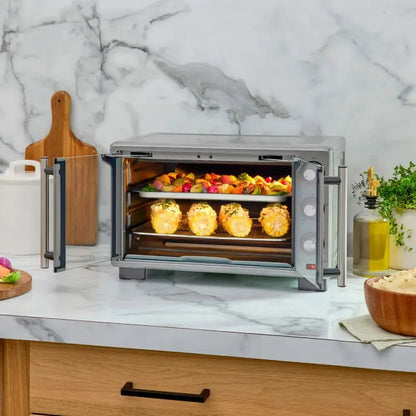 Horno Con Freidora Aire 25 Lt Tssttv25fdmafns Oster3#Gris