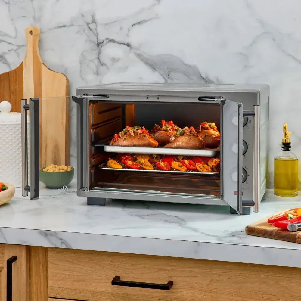 Horno Con Freidora Aire 35 Lt Tssttv35fdmafns Oster4#Gris