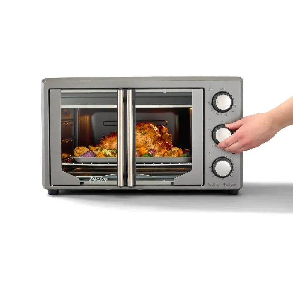 Horno Con Freidora Aire 42 Lt Manual Tssttv42fdmafns Oster3#Gris