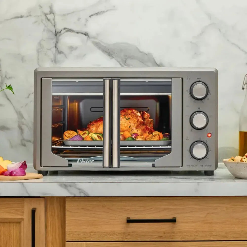 Horno Con Freidora Aire 42 Lt Manual Tssttv42fdmafns Oster1#Gris