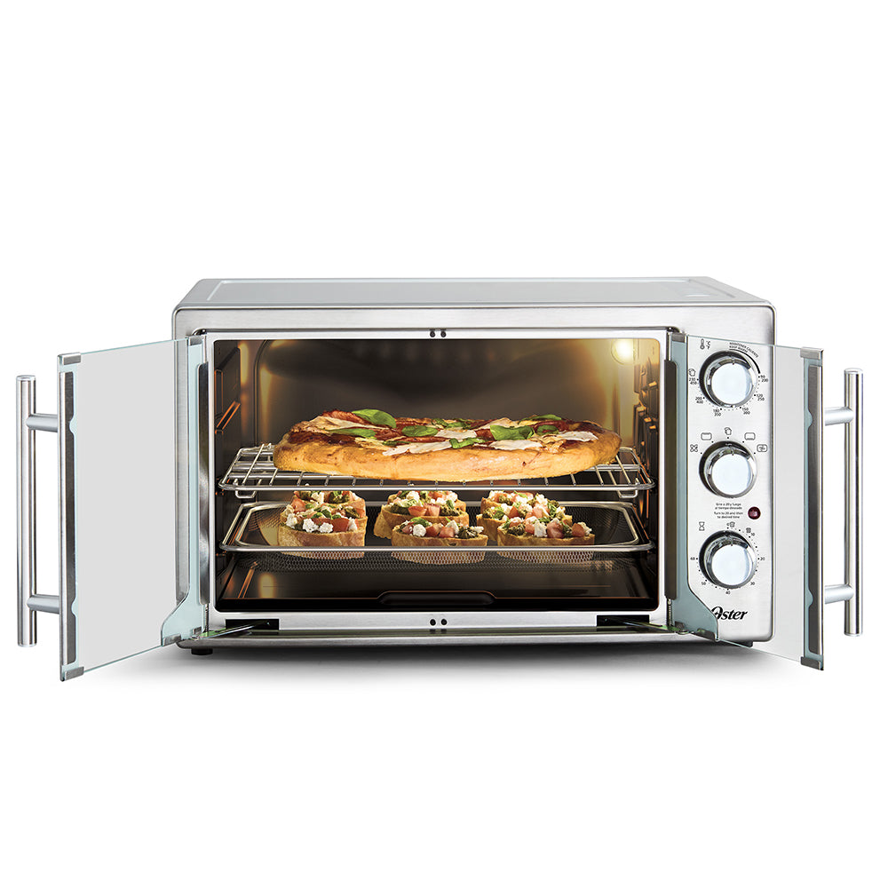 Horno con Freidora de Aire Antiadherente DiamondForce TSSTTVFDMAFNS 42 Lts Oster2#Gris